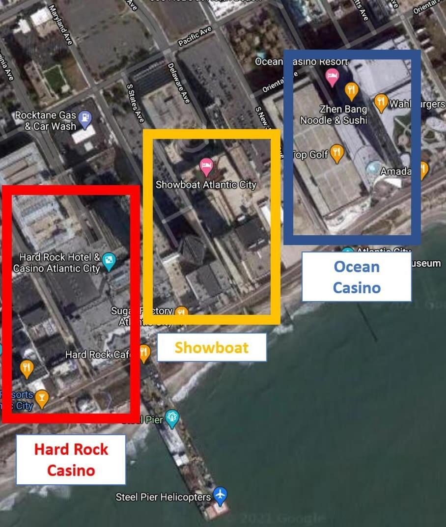 Cozysuites Beachfront 2Br 3Ba Condo Atlantic City Dış mekan fotoğraf